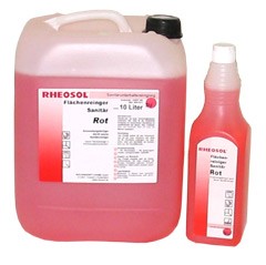 Bild von RHEOFIX-Rot Flächenreiniger Sanitär Kanister 10 Liter(Kanister, einzeln)
