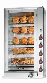 Picture of Hähnchengrill E-15P-S5; 705 x 450 x 1250 mm; 400 V/8 kW
