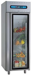 Bild von Kühlschrank Plus & Minus Temperatur mit Glastür

