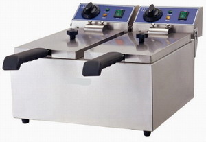 Bild von Doppel-Friteuse elektro 480 x 420 x 310 mm
