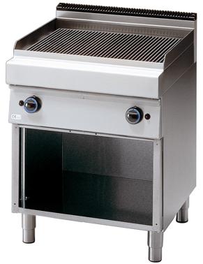 Bild von Direkt Grill; offener Unterbau
