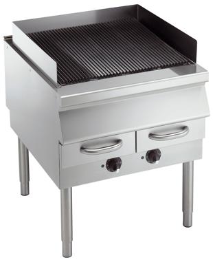 Bild von Direktgrill; mit Wasserschublade
