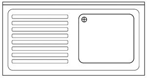 Picture of Spülabdeckung 1200 x 700mm
