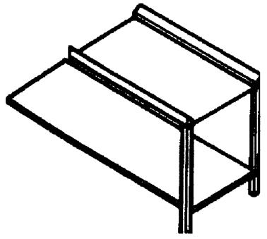 Picture of Auslauftisch für Trocknermodul für Modell 2315001+2315002
