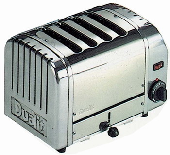 Bild von Toaster chrom 4er; 360 x 220 x 220 mm; 230 V/2,0 kW
