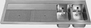 Picture of First Class - Schanktischabdeckung, umlaufende Abkantung