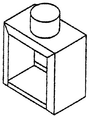 Bild von Lüfter und Absaugrohr
