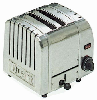 Bild von Toaster chrom 2er; 260 x 220 x 220 mm; 230 V/1,25 kW
