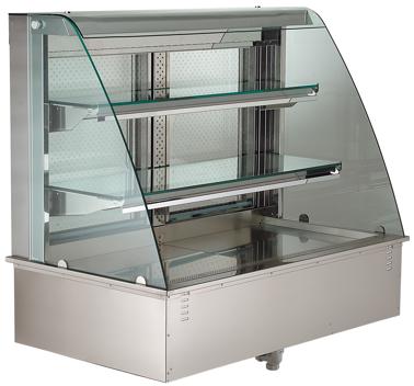 Bild von Offene Kühlvitrine; ohne Kompressor

