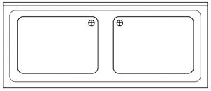 Bild von Spülabdeckung 1200x700mm
