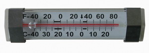 Bild von Kühl-/Tiefkühlschrank Thermometer
