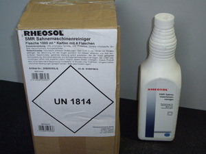 Bild von RHEOSOL-SMR Sahnemaschinenreiniger Flasche 1000 ml(Karton, 4 Flaschen)
