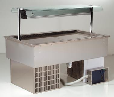 Bild von Umluftkühlvitrine, eingebauter Kompressor
