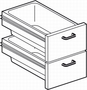Picture of Schubladen-Paar 600mm
