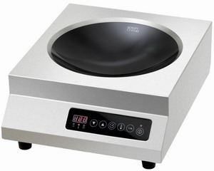 Bild von Induktions-Wok IW 35 PRO; Maße: 355x439x167 mm; Leistung: 230V / 3,5 kW
