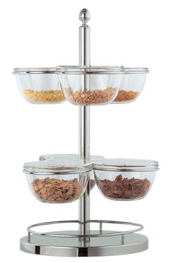 Bild von Breakfast , Drehbare Cerealien-Etagere mit 6 Schalen
