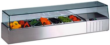 Bild von Aufsatzvitrine; für Gn 1/4 Behälter
