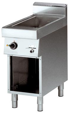 Bild von Bain Marie; offener Unterbau
