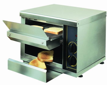 Bild von Roll-In Kettentoaster; Edelstahl; 450 x 520 x 350 mm; 230 V/2,0 kW
