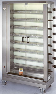 Bild von Hähnchengrill Außenmaße: 1098 x 480 x 2020 mm
