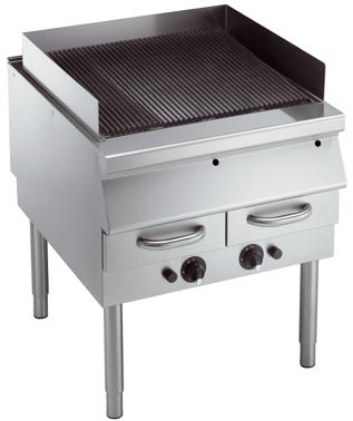 Bild von Direktgrill; mit Wasserschublade

