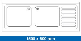 Picture of Spülabdeckung 1500 x 600mm
