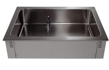 Bild von Bain Marie Wanne; Runder Beckenrand
