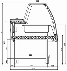 Bild von Bain Marie;für Gn Behälter
