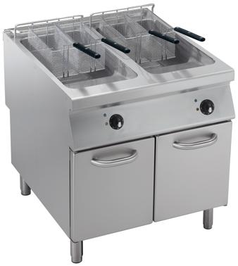Bild von Friteuse; U-Form Becken
