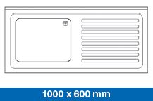 Bild von Spülabdeckung 1200 x 600mm
