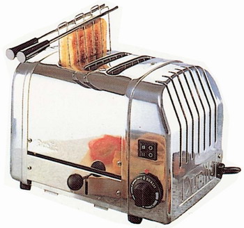 Bild von Combi Toaster chrom; 310 x 220 x 220 mm; 230 V/1,5 kW
