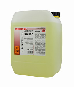 Bild von RHEOSOL-LM-Reiniger S sauer Kanister 10 Liter(Kanister, einzeln)
