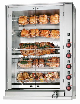 Bild von Hähnchengrill E-20P-S5; 880 x 450 x 1250 mm; 400 V/10,7 kW
