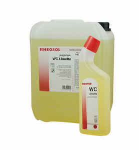 Bild von RHEOPUR-WC Limette Schräghalsflasche 750 ml(Karton, 12 Flaschen)
