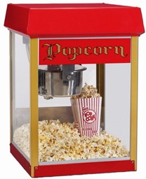 Bild von Popcornmaschine Fun-Pop rot - 4 Oz / 115 g
