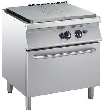 Bild von Glühplattenherd; Gasbackofen
