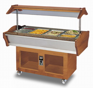 Bild von Gastro Buffet HOT 1550 x 900 x 850 / 1350 mm
