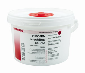 Bild von RHEOFIX-wischBox SU-rot(2 Eimer, Set)
