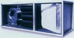 Bild von Abluftreinigungsanlage mit Motor-Ventilator
