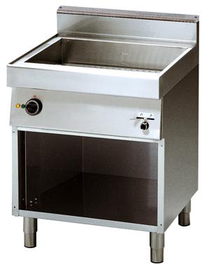 Bild von Bain Marie; offener Unterbau
