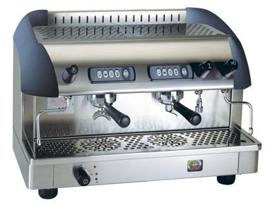 Bild von Kaffeemaschine; für Espresso & Cappuccino
