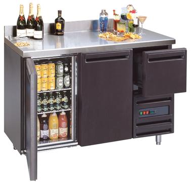 Bild von Flaschenkühlschrank; Rück-Buffet
