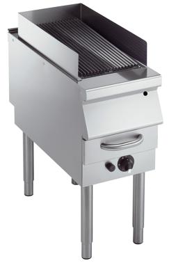 Bild von Grillplatte; Elektrobackofen, statisch
