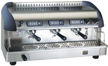 Bild von Kaffeemaschine; für Espresso & Cappuccino

