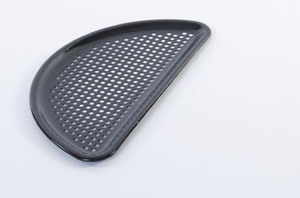 Bild von Grillplatte 1/2 rund, gelocht (Durchmesser 41 cm)
