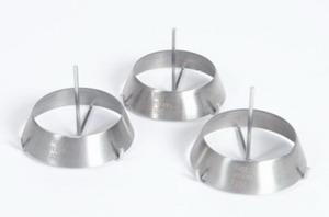 Bild von Grillringe, Edelstahl, 3er Set
