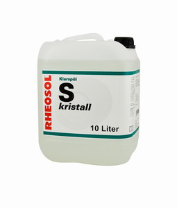 Bild von RHEOSOL-Gläserklarspüler S kristall Kanister 10 Liter(Kanister, einzeln)  
