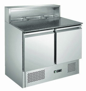 Bild von Pizzatisch 900x698x1100mm 5x 1/6GN

