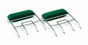 Bild von Edelstahl Fleischzange, Soft Grip Griffe
