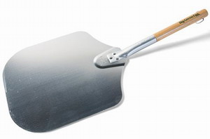 Bild von Aluminum Pizza Schaufel mit Hartholzgriff

